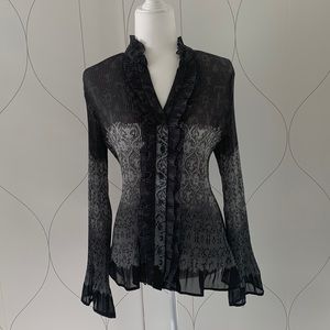 Slimming style blouse